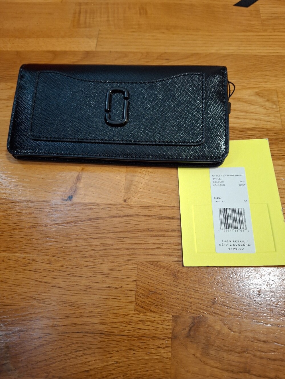 Marc Jacobs The Utility Snapshot Long Wallet NWT - Picture 3 of 15